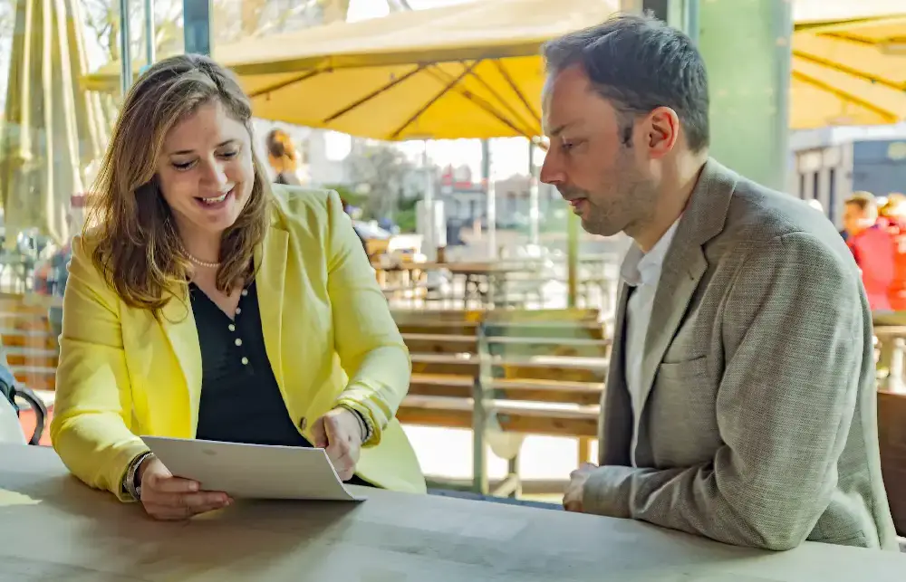 Michaela Rütten im 1:1-Karrierecoaching für AVGS-Jobcoaching