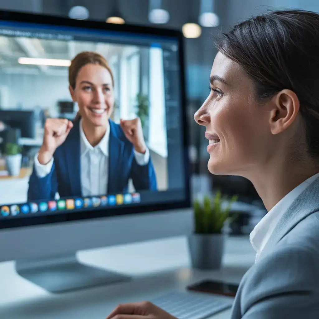 „Bewerbungscoaching per Videokonferenz“