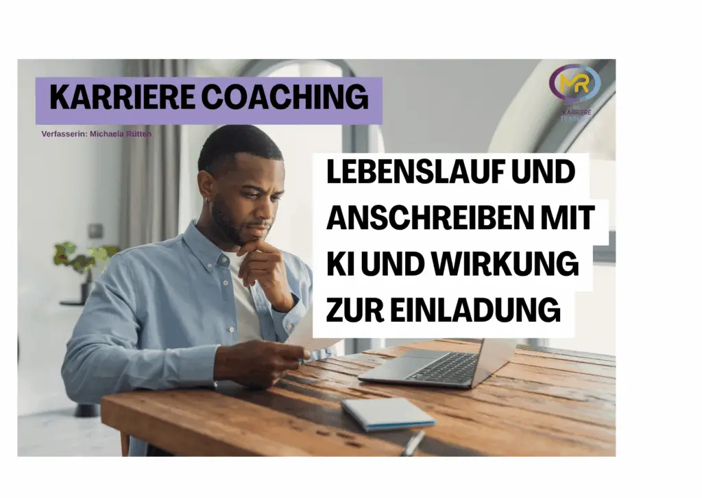Bewerber optimiert seinen Lebenslauf mit Fokus auf STAR-Methode, Ergebnisse und klare Selbstpräsentation für erfolgreiche Bewerbungen in Deutschland.