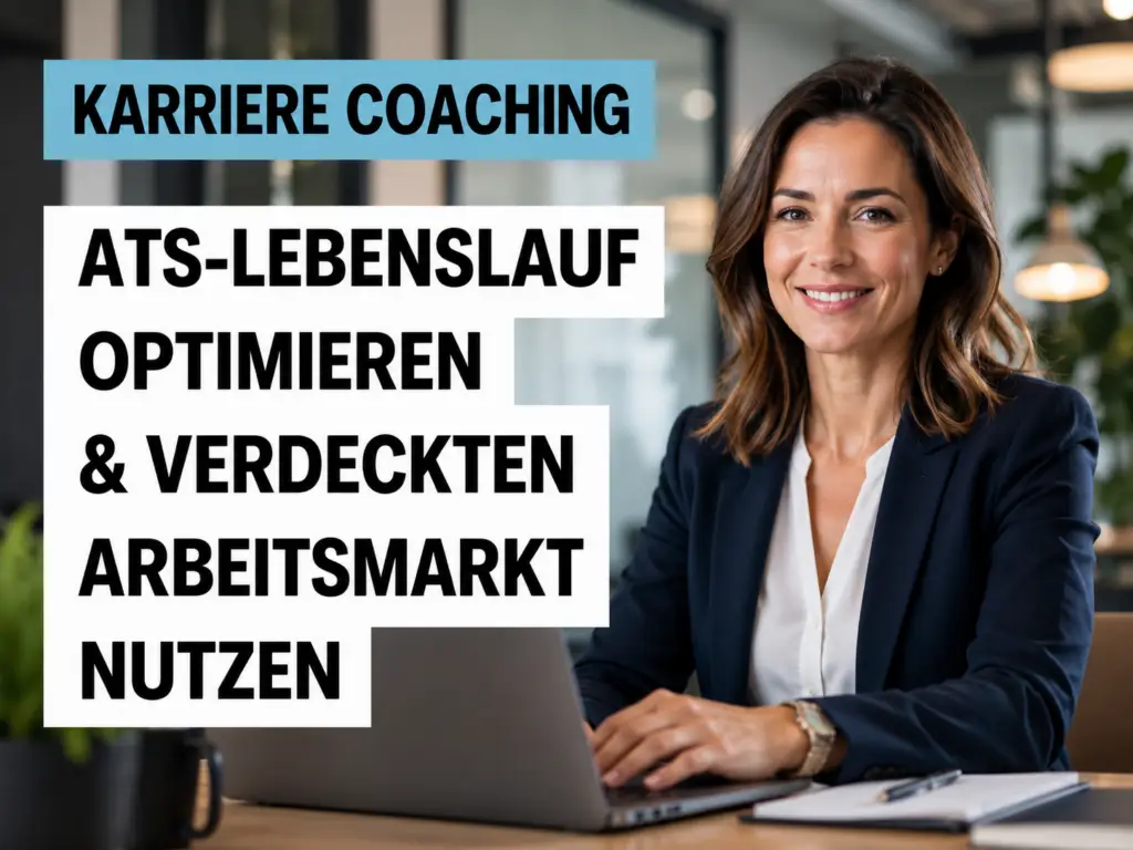Karrierecoaching und Jobsuche mit KI – ATS Lebenslauf optimieren und verdeckten Arbeitsmarkt nutzen